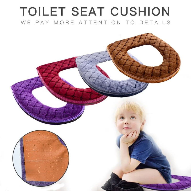 Oshaped toilet cover