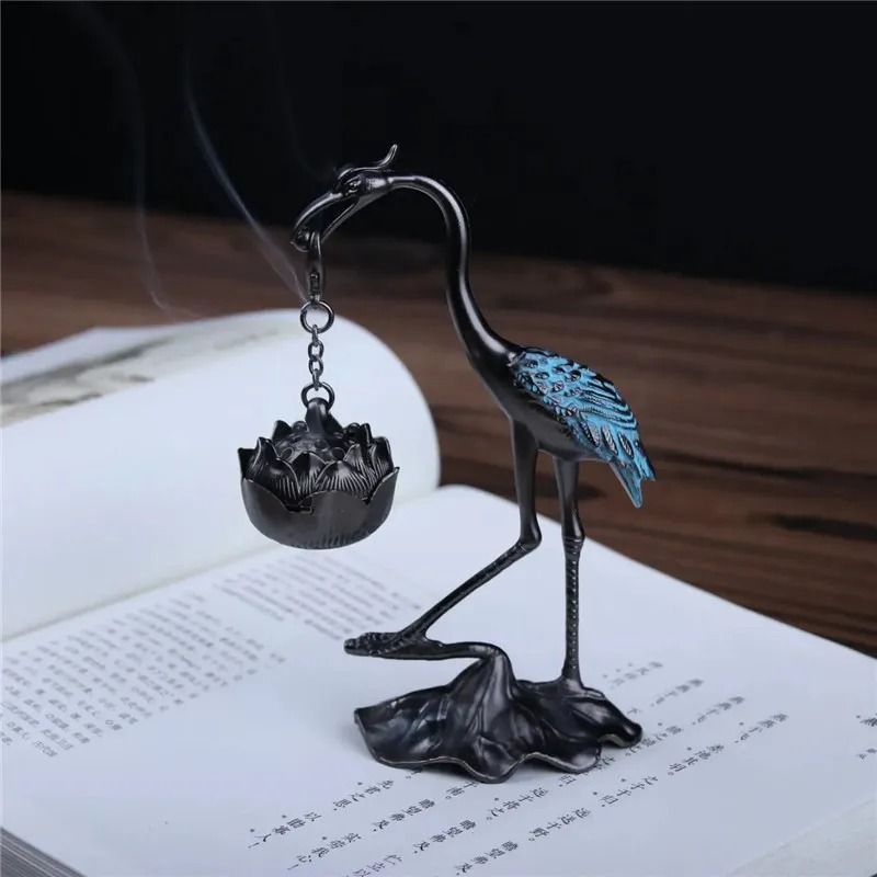 Buy Crane Incense Burner