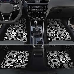 universal 4pcs non-slip car floor mats – easy clean, wear-resistant auto accessories