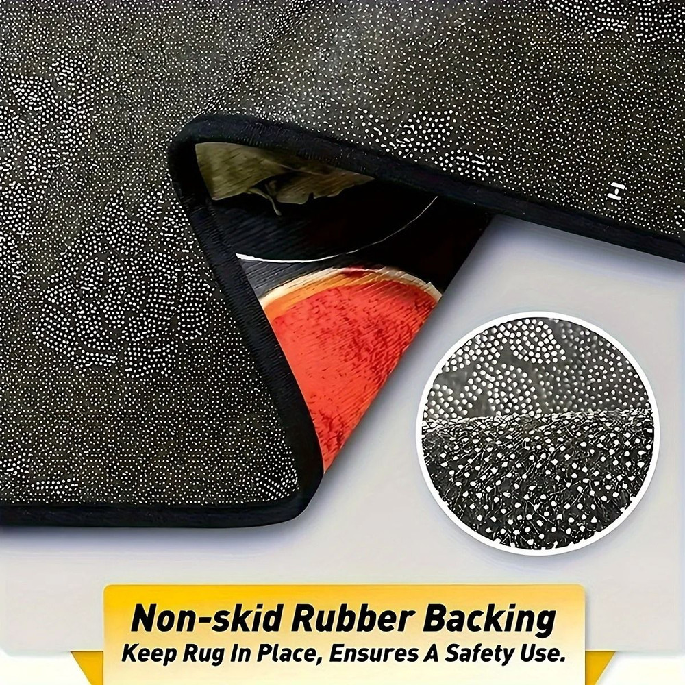 Universal 4Piece NonSlip Car Floor Mats Easy Clean WearResistant Auto Accessories 3