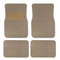 Universal NonSlip PVC Flocked Car Floor Mats Durable 4Piece Set For All Vehicles 3