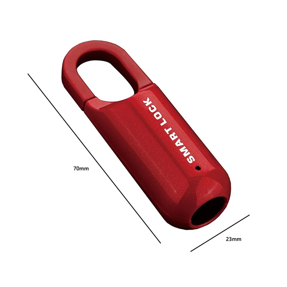Biometric Fingerprint Padlock Smart Keyless Lock For Gym School Locker Backpack  Travel 11