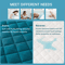 3D Air Fabric Thick Mattress Cover Waterproof Mattress Protector Soft  Breathable Fitted Bed Sheet  1