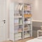 Dustproof Wardrobe High Capacity Partition Bookshelf Bedroom Storage Cabinet 3