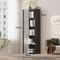 Dustproof Wardrobe High Capacity Partition Bookshelf Bedroom Storage Cabinet 7