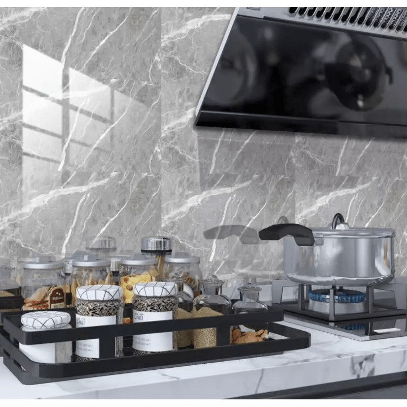 Self Adhesive Marble Vinyl Stickers Peel Stick Waterproof Paper For Kitchen Bathroom Furniture Ren 0
