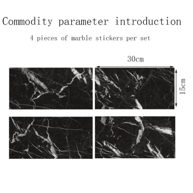 Self Adhesive Marble Vinyl Stickers Peel Stick Waterproof Paper For Kitchen Bathroom Furniture Ren 4