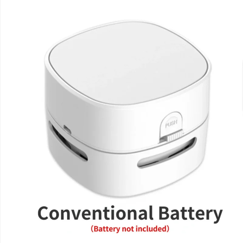 Handheld Desktop Vacuum Cleaner, Mini Portable Table Dust Vacuum Table Sweeper & Desktop Keyboard Cleaning Tool