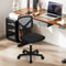 JHK Mesh With Lumbar Support Armless Office Chair Low Back With Wheels Adjustable Height 360 Rollin 1