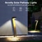 Bright Solar Outdoor Lights Pathway, 6-Pack Waterproof LED Solar Garden Lights with Auto On/Off for Outside Landscape