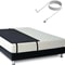 Grounding Leather Mattress Pad Earthing Sleep Mat Kit with Conductive PU Leather for Better Sleep