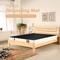 Grounding Leather Mattress Pad Earthing Sleep Mat Kit with Conductive PU Leather for Better Sleep