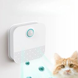 smart cat odor purifier for cat litter box, automatic deodorizer and air purifier