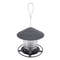 Outdoor Bird Feeder Hanging with Automatic Foot Feeding Large 2.6L Capacity, Squirrel Resistant Garden Decor