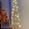 Climbing Santa LED Ladder Lights 1 PlugIn Fairy Christmas Decoration Warm WhiteMulticolor 8 Modes 5