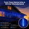 LED Dripping Icicle Lights For Outdoor Christmas Decor 8Piece Set Perfect For Christmas Christmas G