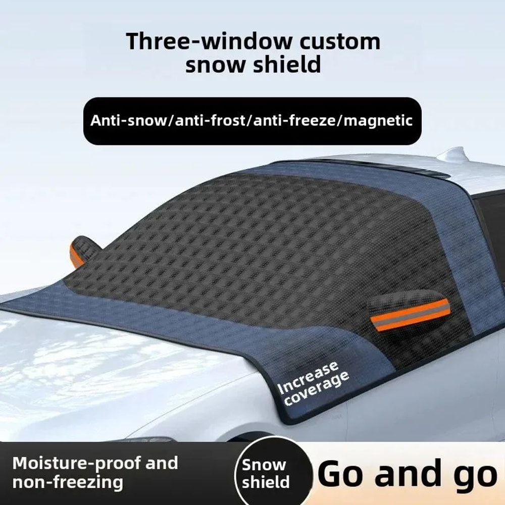 Magnetic Car Windshield Snow Cover Large AntiFreeze Windshield Protector 22