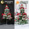 Solar Cedar Christmas Tree Lights Outdoor Holiday Patio Garden Decor 2