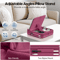Adjustable Tablet Pillow Stand With Storage Foldable IPad Holder For Bed Lap 3