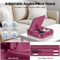 Adjustable Tablet Pillow Stand With Storage Foldable IPad Holder For Bed Lap 3
