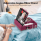 Adjustable Tablet Pillow Stand With Storage Foldable IPad Holder For Bed Lap 6
