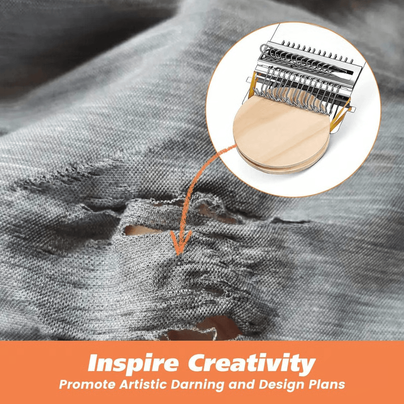 Metal DIY Textile Tools Small Loom Speedweve Type Weave Tool Fun Mending Loom For Beautiful Stitchi 2