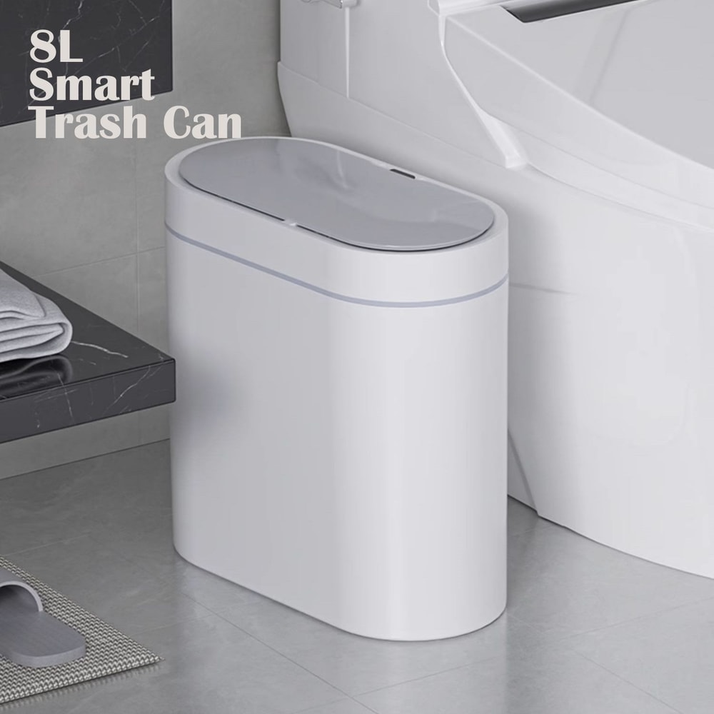 Automatic Smart Trash Bin Waterproof Silent Odorless Narrow Garbage Can For Kitchen Bathroom And To 6