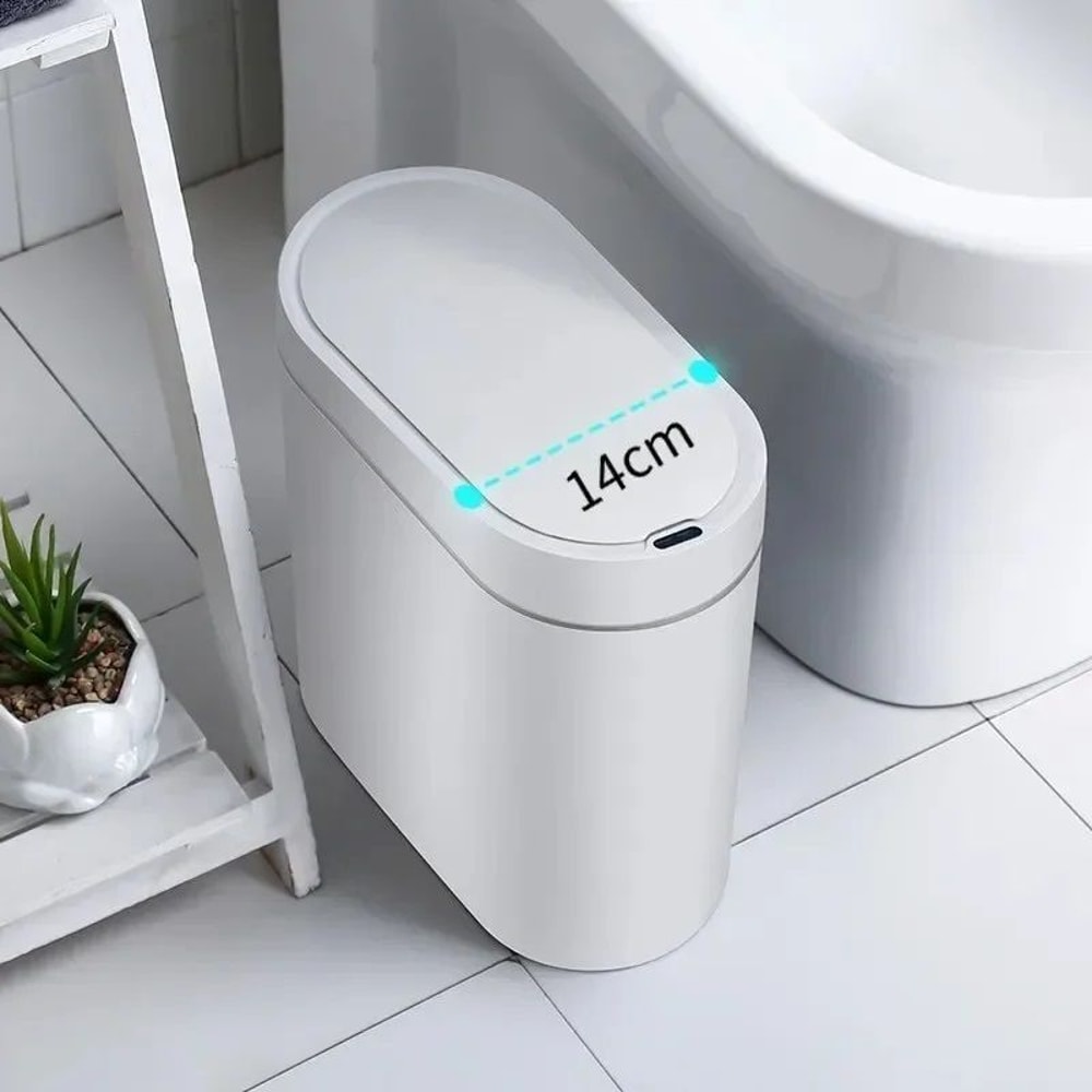 Automatic Smart Trash Bin Waterproof Silent Odorless Narrow Garbage Can For Kitchen Bathroom And To 8