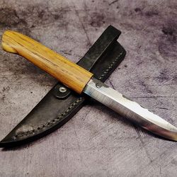 Forged Yakutian Mansi Bushcraft knife