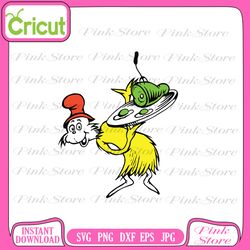 dr seuss svg, dr seuss cat in the hat, horton svg, lorax svg, fish svg, thing 1 svg, thing 2 svg, dr suess day, teacher