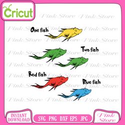 dr seuss svg, dr seuss cat in the hat, horton svg, lorax svg, fish svg, thing 1 svg, thing 2 svg, dr suess day, teacher