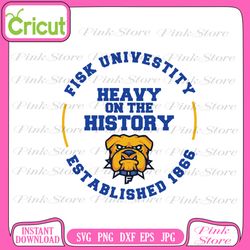 fisk university svg, hbcu collection, new hbcu, hbcu svg, historically black college designs svg, svg for cricut