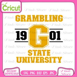 grambling state university svg, hbcu collection, new hbcu, hbcu svg, historically black college designs svg
