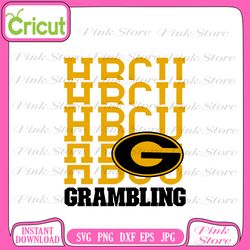grambling state university svg, hbcu collection, new hbcu, hbcu svg, historically black college designs svg