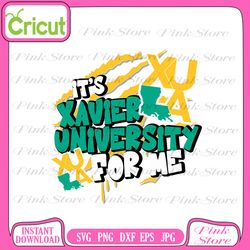 xavier university svg, hbcu collection, new hbcu, hbcu svg, historical svg