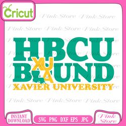 xavier university svg, hbcu collection, new hbcu, hbcu svg, historical svg