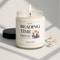 Book Lover Reading Candle Funny Library Bookworm Gift Scented Soy Candle For BookTok Readers Cozy 0