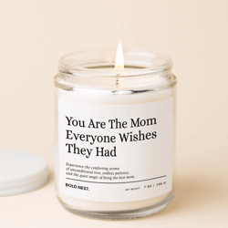 sentimental gift for mom, heartwarming candle for birthdays, best mom appreciation present