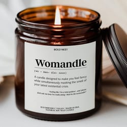 valentines day personality candle | you got me romantic gift for girlfriend, boyfriend & anniversary