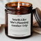 Smells Like World Traveler Candle Travel Lover Gift Wanderlust Amber Soy Candle 0