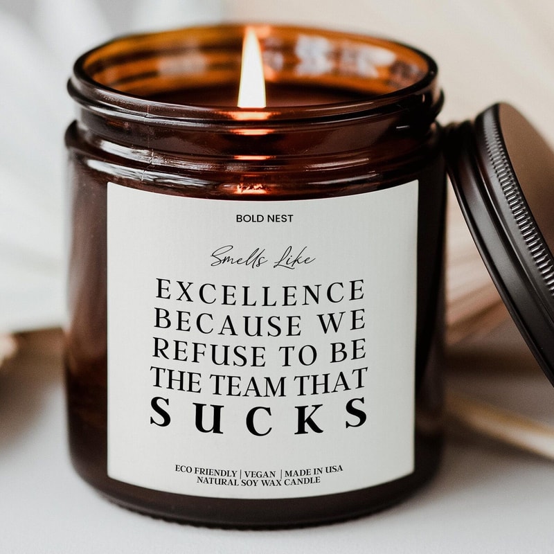 Funny Best Boss Candle Gift Work From Home Office Humor Appreciation Candle For Supervisor Manager 0