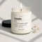 Name Definition Candle Custom Personalized Best Friend Gift Name Meaning Candle For Birthday Moth 0