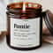 Funtie Definition Candle Funny Aunt Gift Sassy Cool Aunt Definition Candle For Birthday Appreciat 0