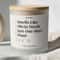 Custom Plant Lover Candle Personalized Funny Gardening Gift Soy Wax Birthday Candle With Bamboo Li 0