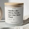 Custom Plant Lover Candle Personalized Funny Gardening Gift Soy Wax Birthday Candle With Bamboo Li 0