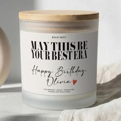 best era friendship birthday candle funny eras gift for best friend