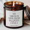 Funny Mom Candle Mothers Day Gift Mom Birthday Candle Mom Thanks For Sharing Your DNA Candle 0
