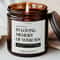 Funny 40th Birthday Candle In Loving Memory Of Your 30s Personalized Milestone Gift For Best Frien 0