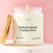 College Candle Custom Name Personalized College Accepted Gift Just Got In College Bound Freshman Do 0