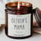 Personalized Mama Candle For New Mom Gift Custom First Mothers Day Pregnancy Candle For Wife 0
